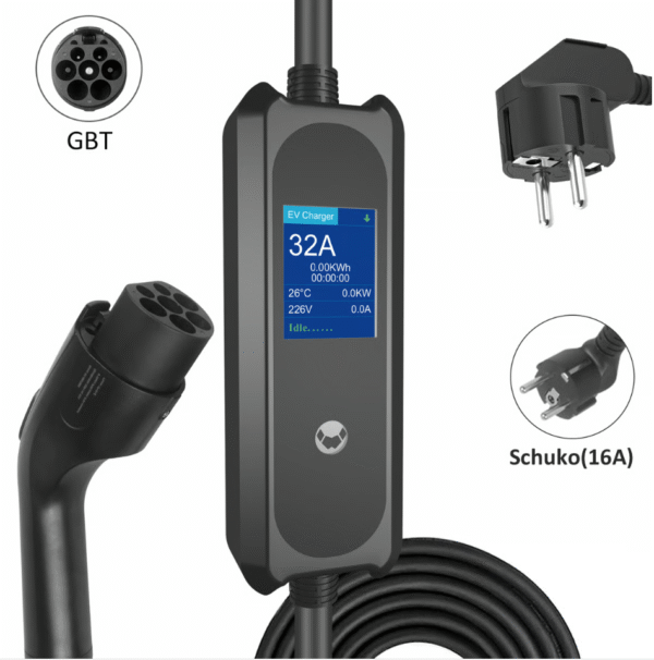 Cargador de Emergencia GBT o Tipo 2 3.5KW