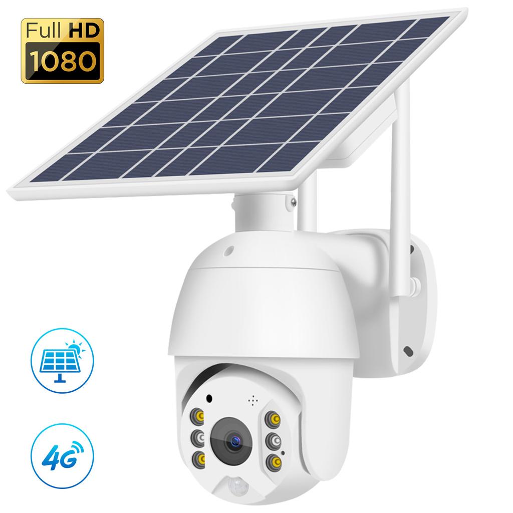 Camara Vigilancia Robotica Solar Version Wi-Fi Hd 1080p Camara Ptz - Imagen 3
